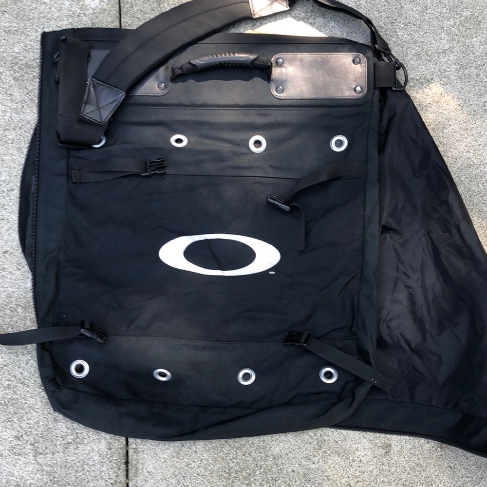 One of a kind.  Oakley ballistic garment bag